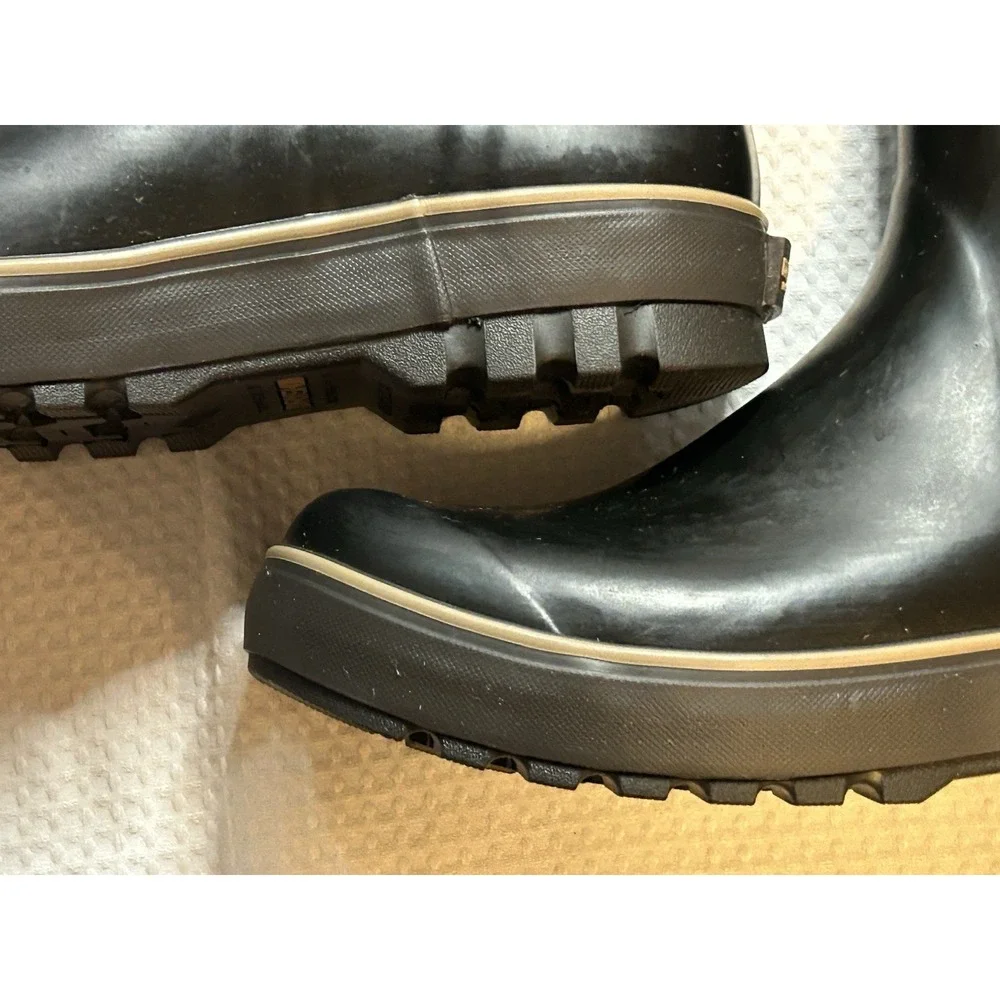 DRYSHOD Mudslinger Boots Men's Size 12 / 12.5 Black Waterproof Steel Shank